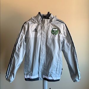 Portland Timbers Adidas rain jacket (medium)